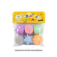 JUEGO DE PELOTITAS TEXTURIZADAS